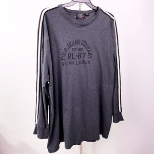 Ralph Lauren Polo Jeans Long Sleeve Grey 177-3